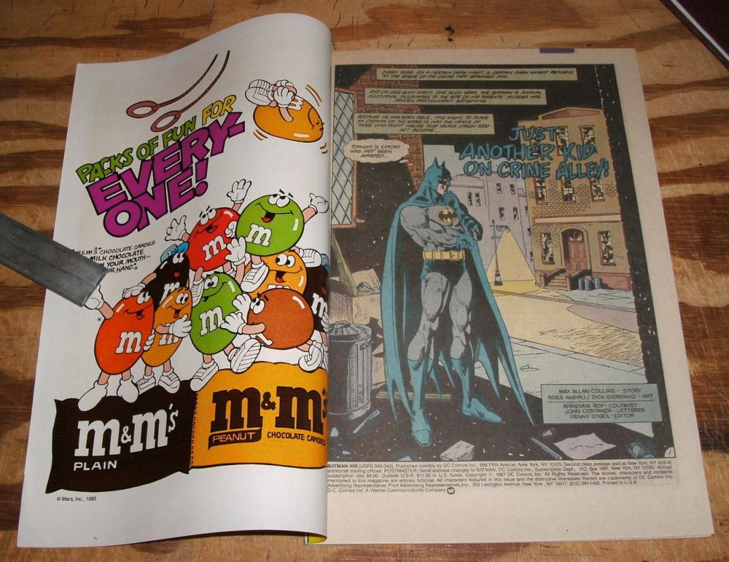 Batman #409 comic book near mint 9.4