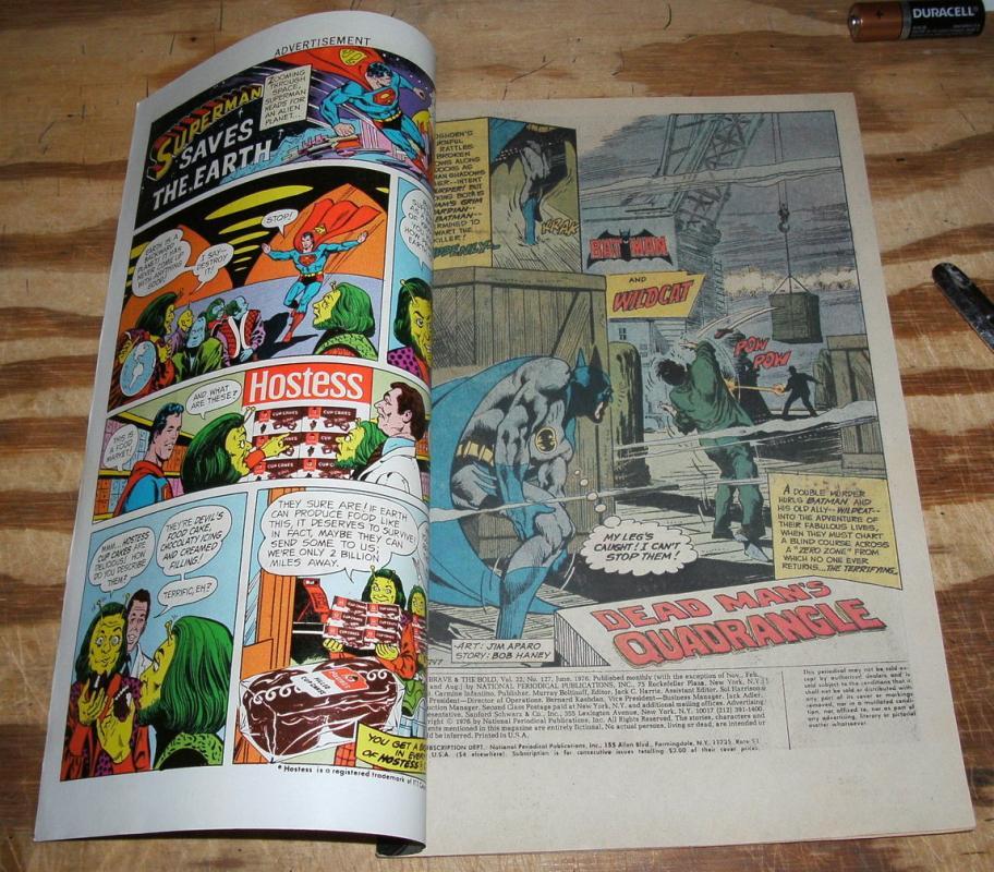 Brave and the Bold #127 comic book very fine/near mint 9.0