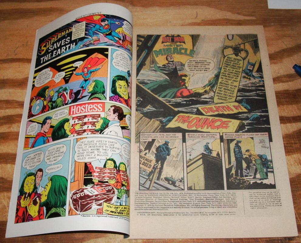 Brave and the Bold #128 near mint 9.4