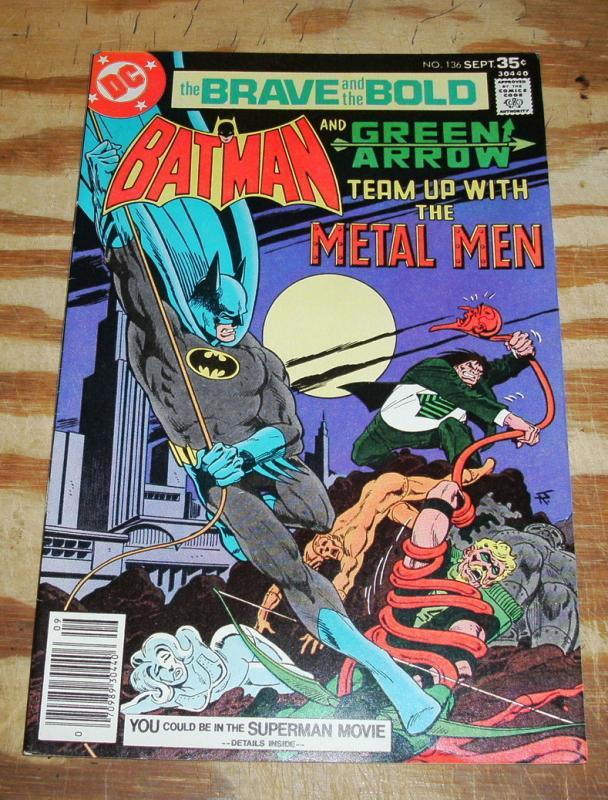 Brave and the Bold #136 comic book near mint 9.4