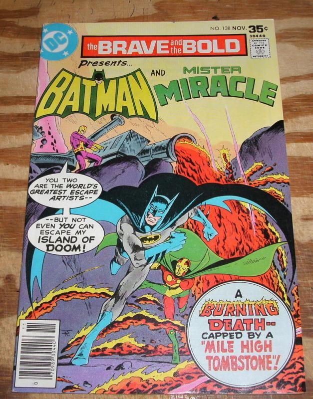 Brave and the Bold #138 comic book near mint 9.4