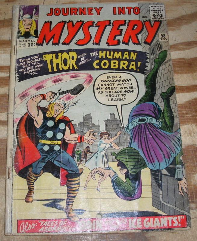 Journey Into Mystery #98 with Thor fair/good 1.5