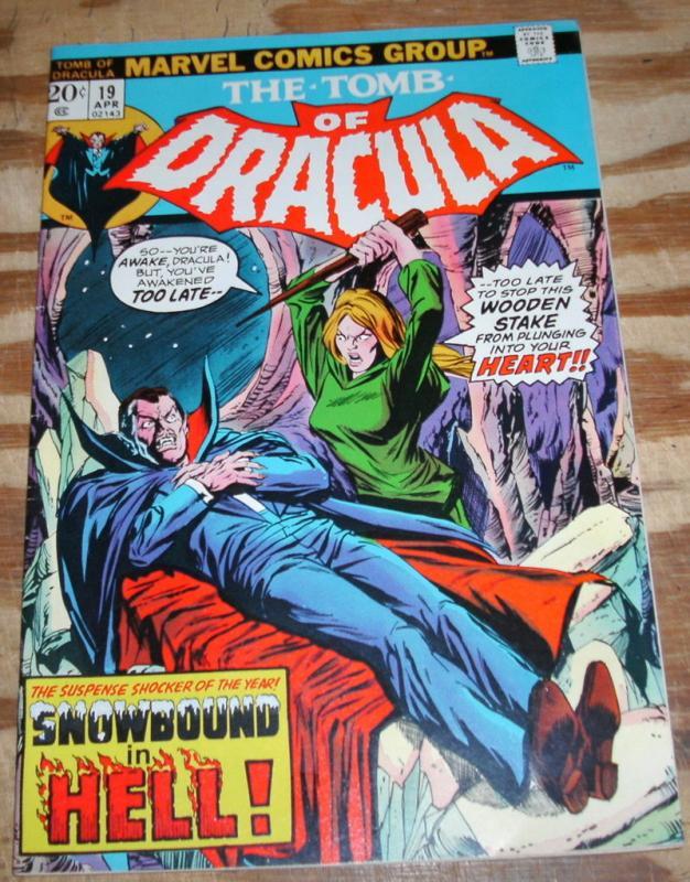 Tomb of Dracula #19 comic book very fine 8.0