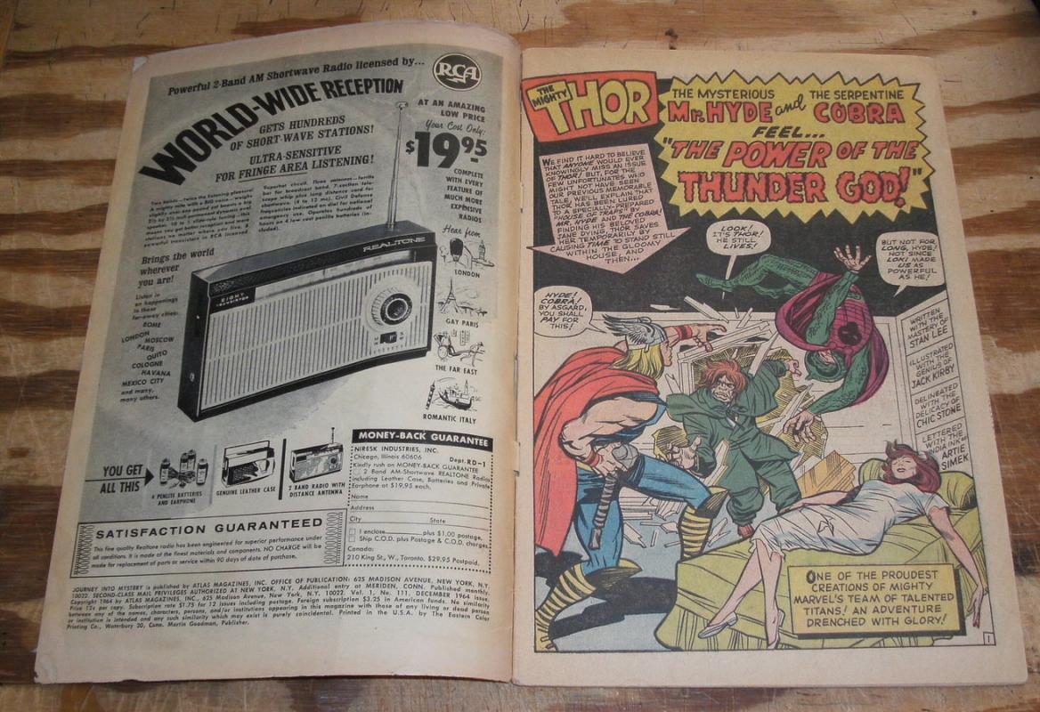 Journey Into Mystery #111 good/very good 3.0