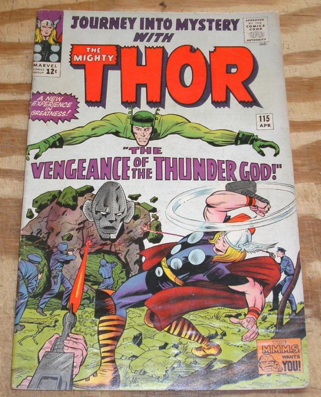 Journey Into Mystery #115 with Thor good/very good 3.0