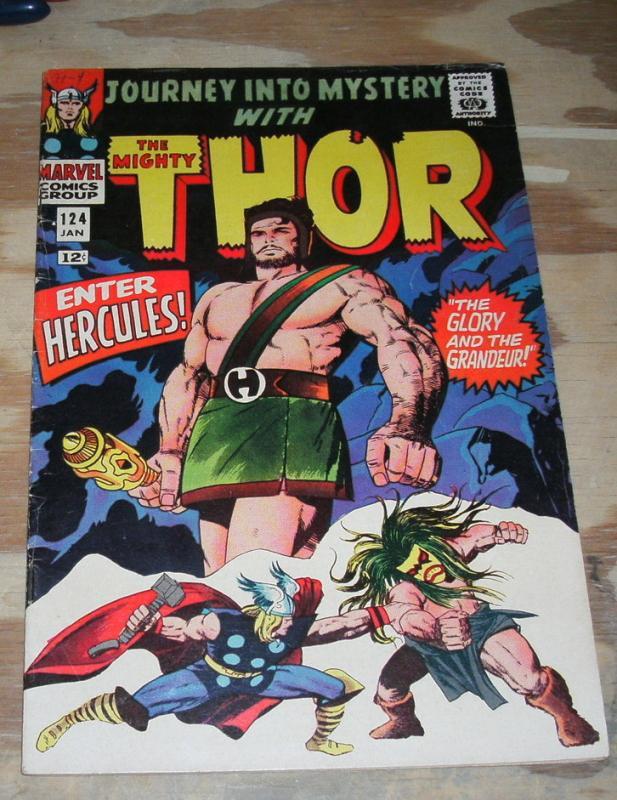 Journey Into Mystery #124 with Mighty Thor very good/fine 5.0