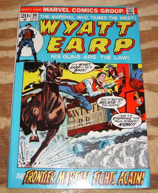 Wyatt Earp #30 comic book vf 8.0