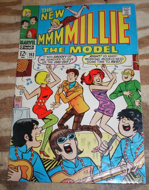 Millie the Model #163 comic book fine 6.0