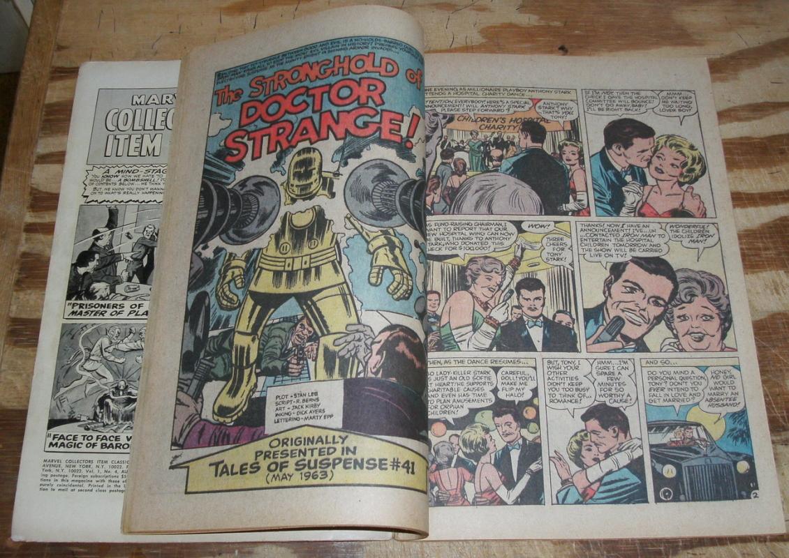 Marvel Collectors' Item Classics #4 very good/fine 5.0