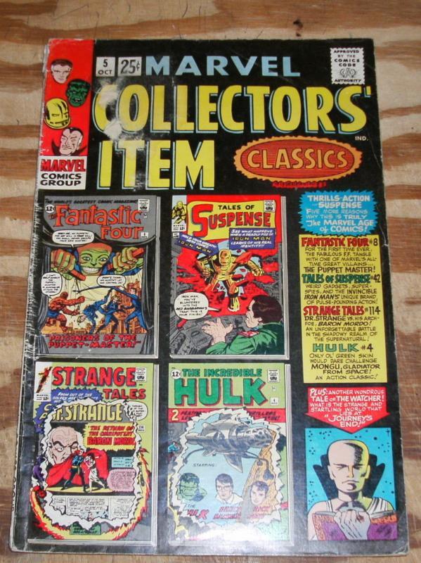Marvel Collectors' Item Classics #5 very good + 4.5