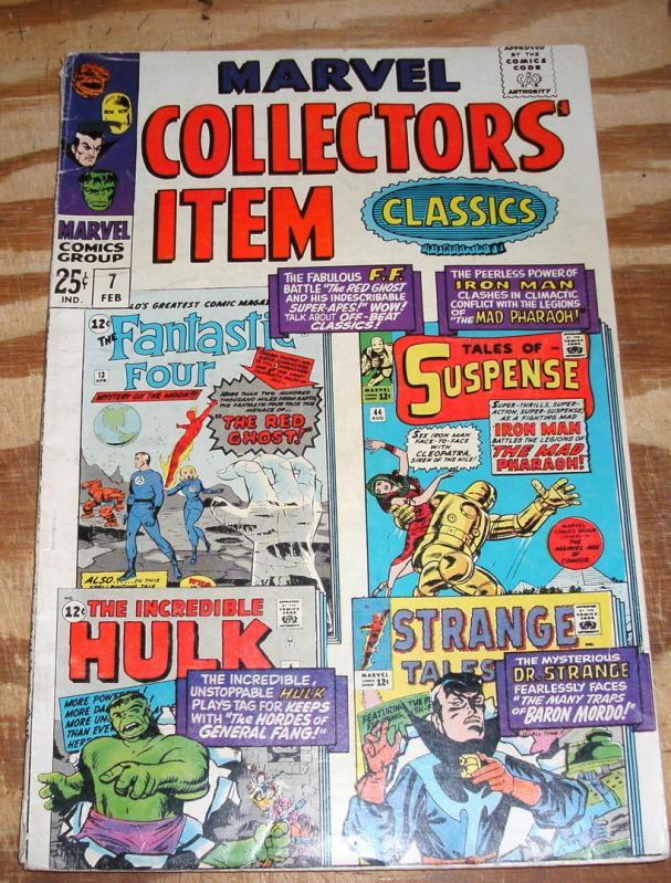 Marvel Collectors' Item Classics #7 comic book very good/fine 5.0