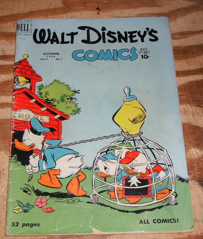 Walt Disney'S Comics and Stories #121 very good 4.0