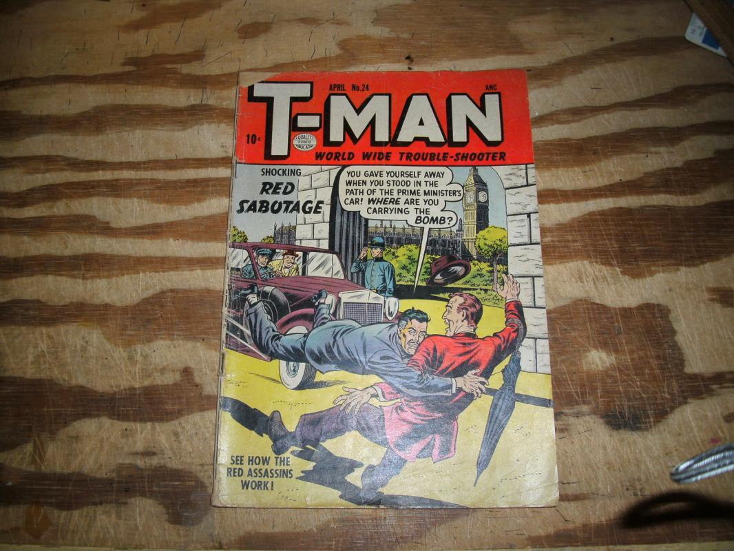 T-Man #24 very good 4.0
