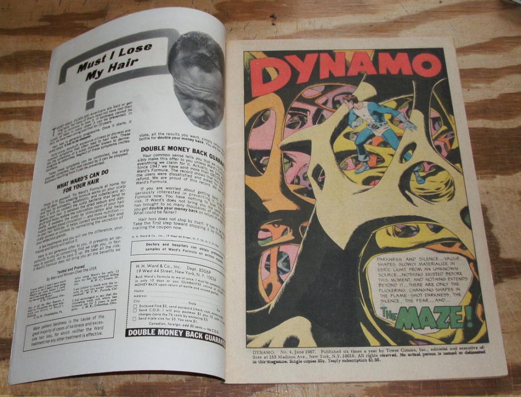 Dynamo #4 comic book very fine 8.0