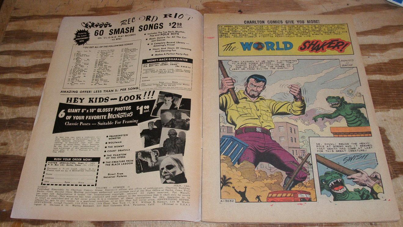 Gorgo #19 comic book very fine 8.0