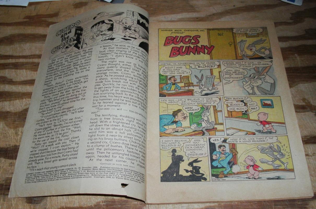 Looney Tunes #86 very good/fine 5.0
