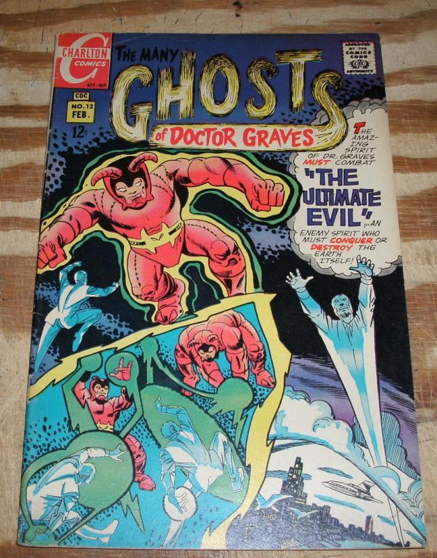 Many Ghosts of Doctor Graves #12 very fine 8.0