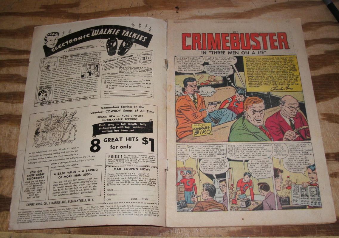 Boy Comics #84 good/very good 3.0