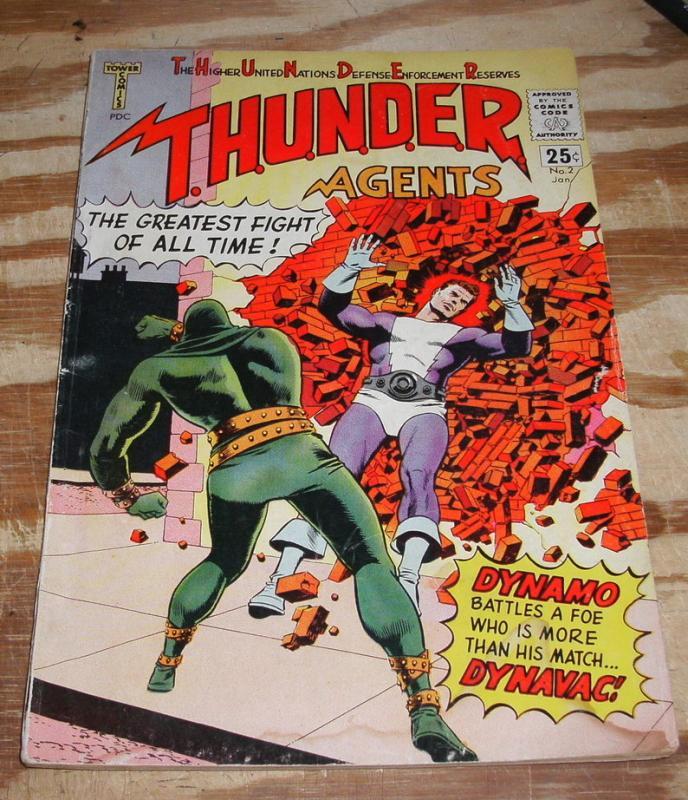 T.H.U.N.D.E.R. Agent Dynamo #2 vg/fn 5.0