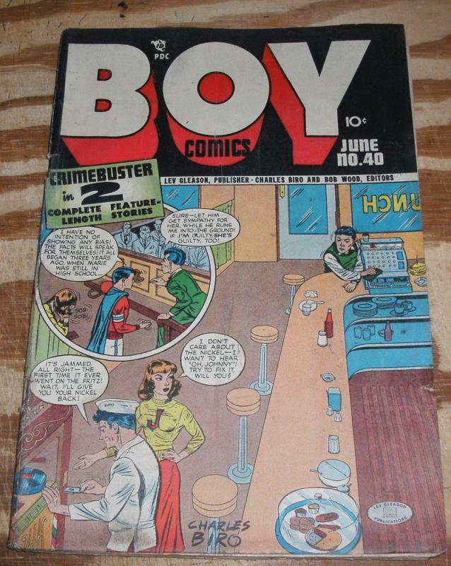 Boy Comics #40 very good/fine 5.0