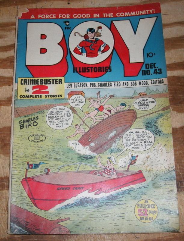 Boy Comics Illustories #43 fine 6.0