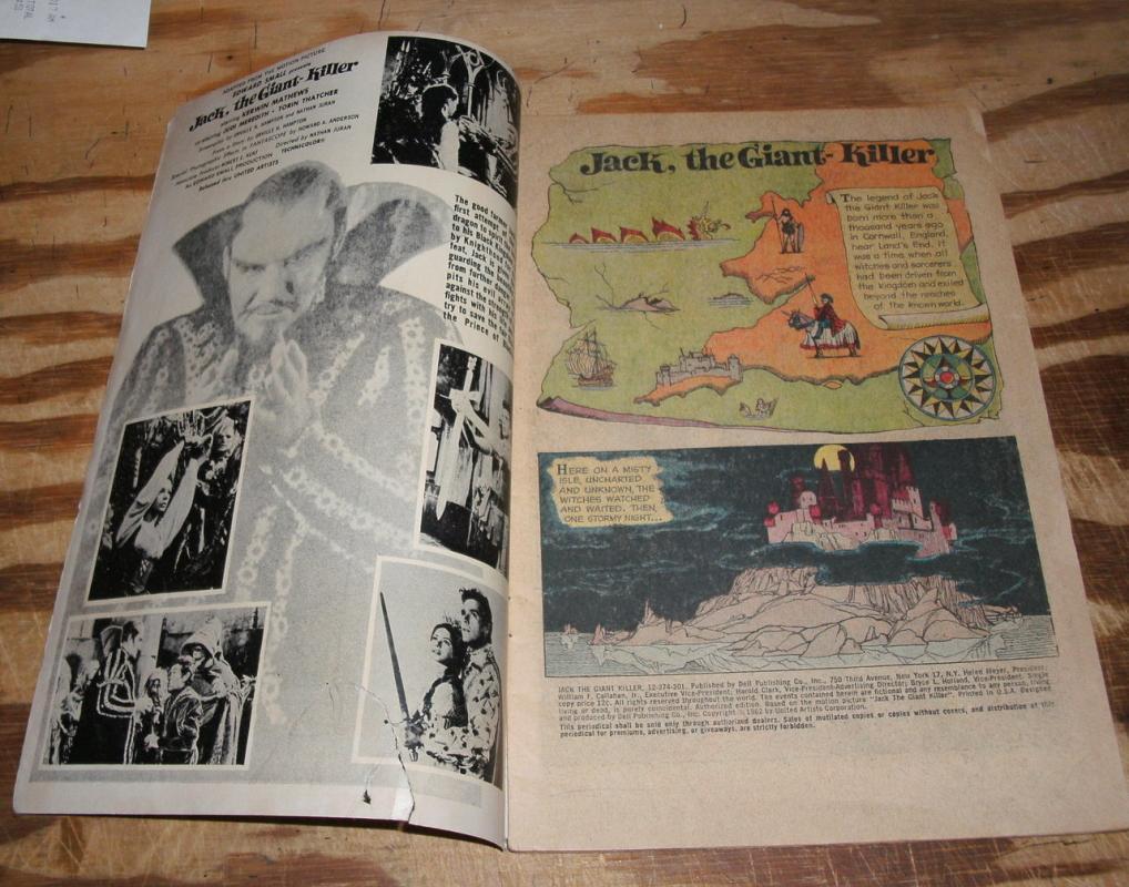 Jack the Giant-Killer Movie Classic comic book very good 4.0