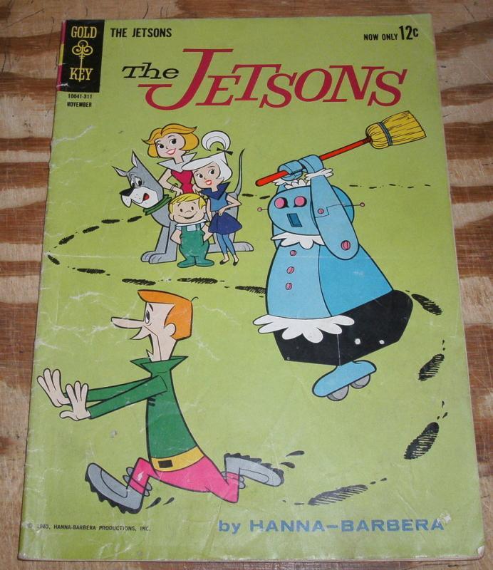 Jetsons #6 comic book very good 4.0