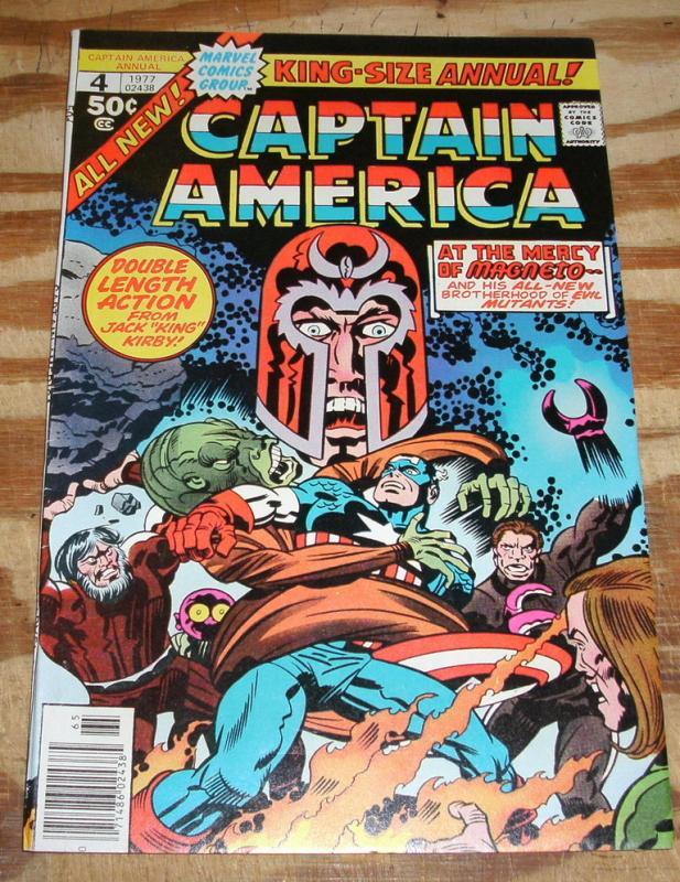 Captain America Annual #4 very fine 8.0