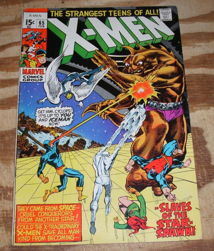 Uncanny X-Men #65 very fine 8.0
