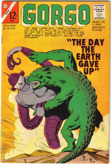 Gorgo #18 comic book fn/vf 7.0