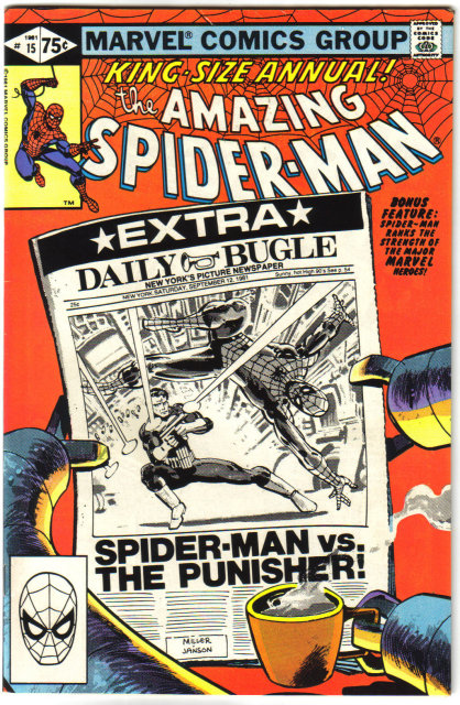 Amazing Spider-man annual #15 comic book vf/nm 9.0