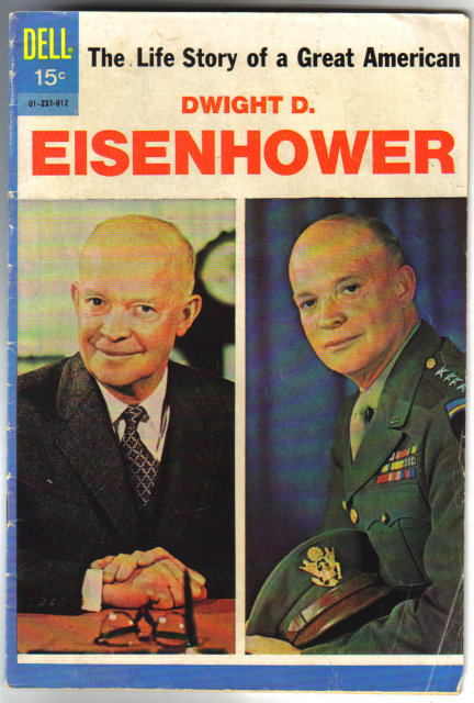 Dwight D. Eisenhower comic book vg 4.0