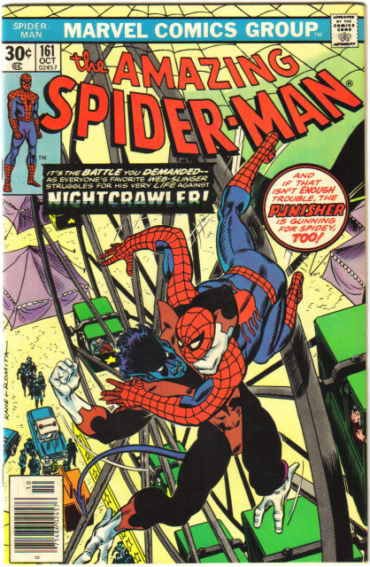 Amazing Spider-man #161 comic book vf+ 8.5