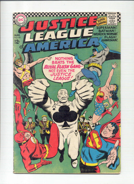 Justice Leaque of America #43 comic book vg/fn 5.0