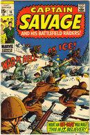 Captain Savage #16 comic book vf 8.0