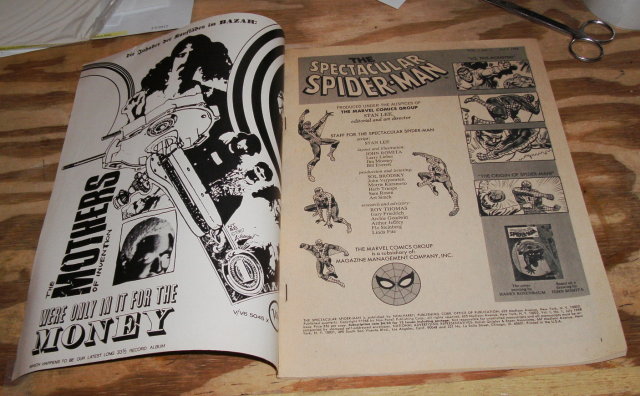 Spectacular Spider-man #1 comic magazine very fine 8.0