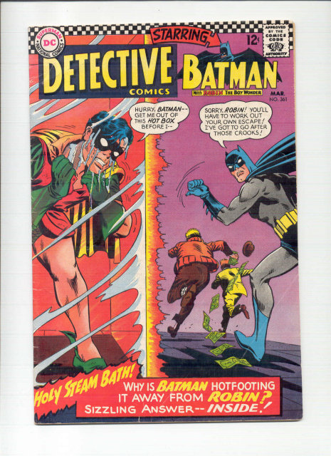 Detective #361 comic book vg/fn 5.0
