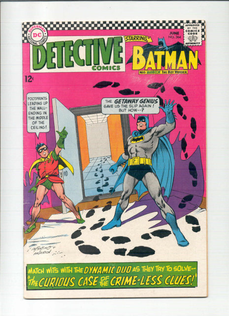 Detective #364 comic book vg/fn 5.0