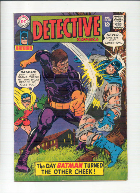 Detective #370 comic book fn 6.0