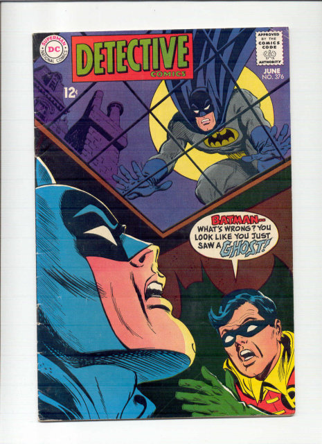 Detective #376 comic book vg/fn 5.0