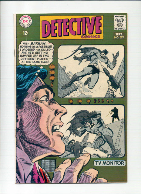 Detective #379 comic book fn 6.0