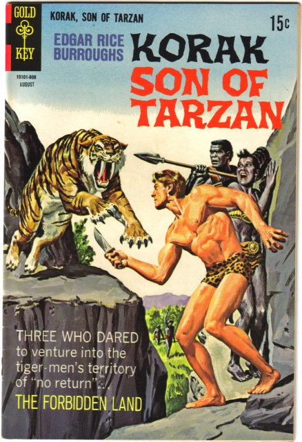 Korak Son of Tarzan #24 comic book vf 8.0