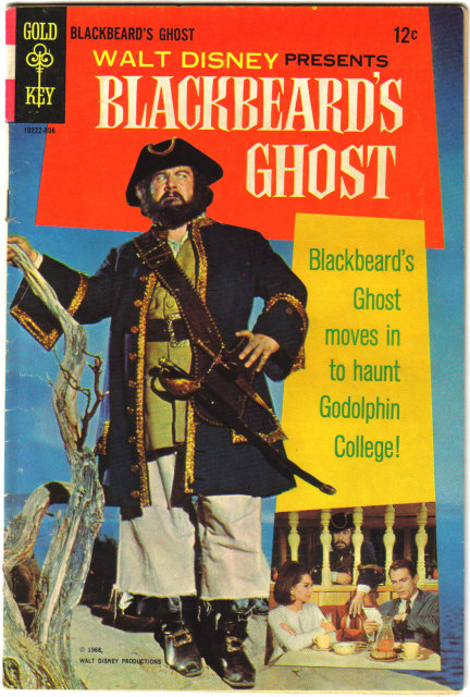 Blackbeard's Ghost movie comic book vg/fn 5.0