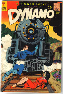 Dynamo #4 comic book fn+ 6.5