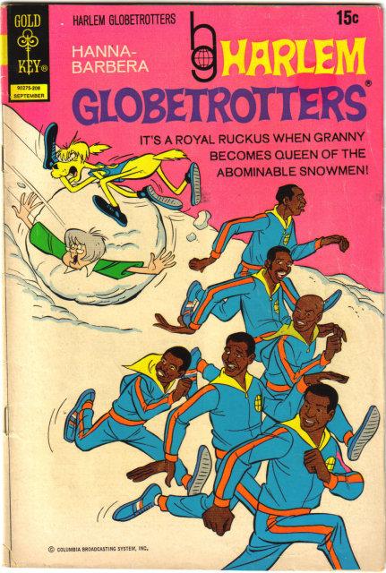 The Harlem Globetrotters #3 comic book fn 6.0