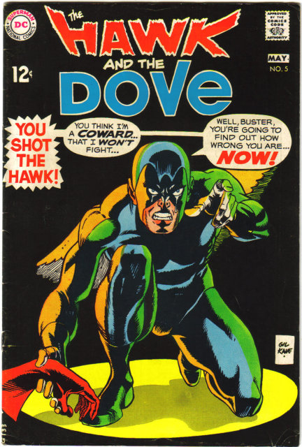 Hawk and the Dove #5 comic book fn 6.0