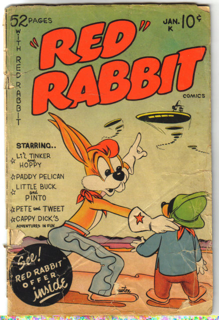 Red Rabbit #18 comic book fa 1.5
