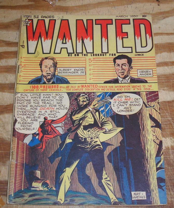 Wanted #25 comic book fine 6.0