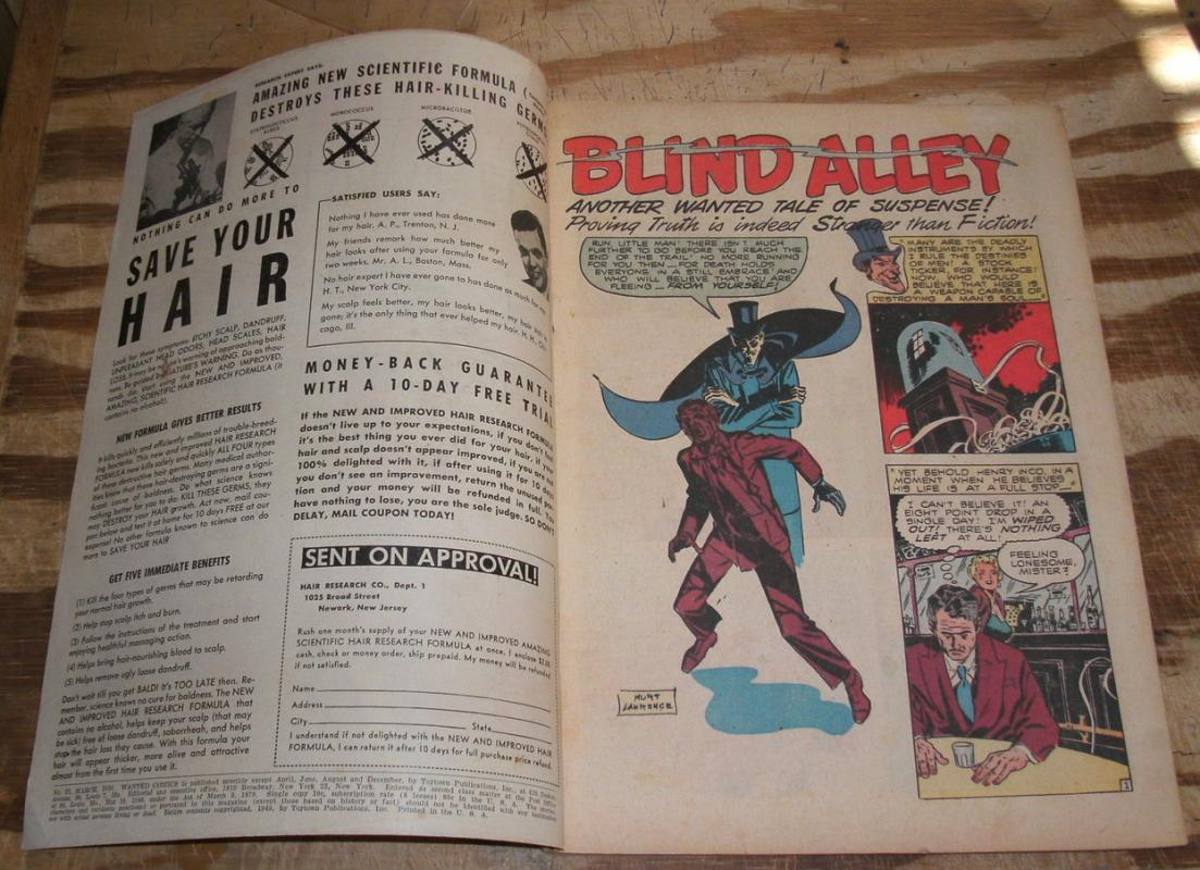 Wanted #25 comic book fine 6.0