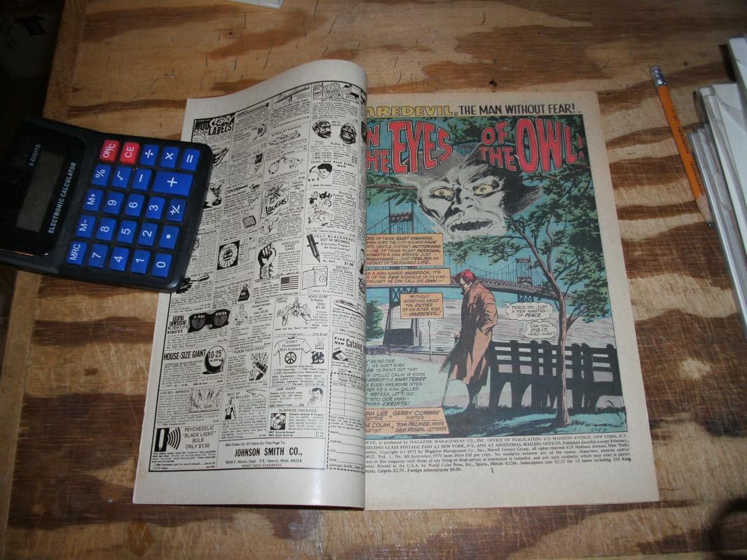 Daredevil the Man Without Fear #80 comic book near mint 9.4